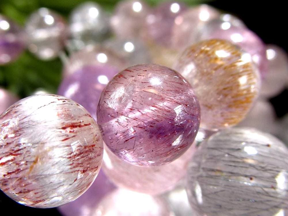 スーパーセブン ブレスレット ゲーサイト メロディー女史 レピドクロサイト セイクリッドセブン