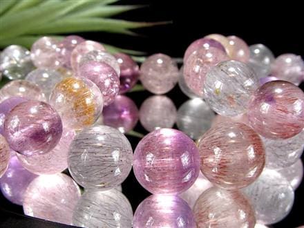 スーパーセブン ブレスレット ゲーサイト メロディー女史 レピドクロサイト セイクリッドセブン