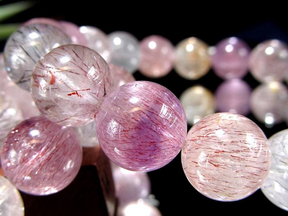 スーパーセブン ブレスレット ゲーサイト メロディー女史 レピドクロサイト セイクリッドセブン