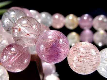 スーパーセブン ブレスレット ゲーサイト メロディー女史 レピドクロサイト セイクリッドセブン