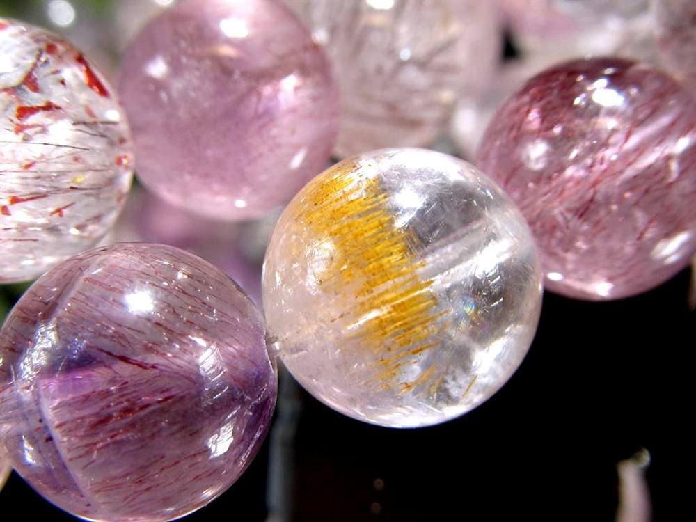 スーパーセブン ブレスレット ゲーサイト メロディー女史 レピドクロサイト セイクリッドセブン