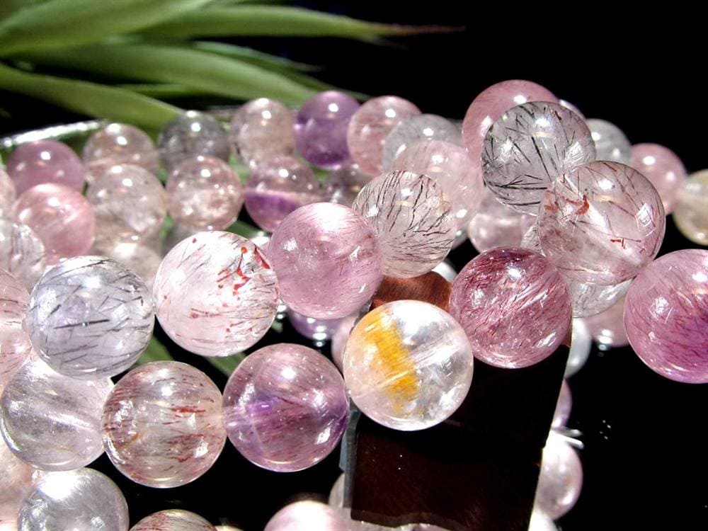 スーパーセブン ブレスレット ゲーサイト メロディー女史 レピドクロサイト セイクリッドセブン