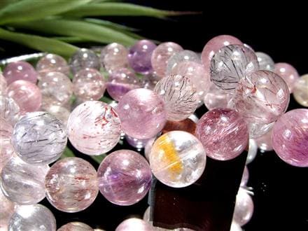 スーパーセブン ブレスレット ゲーサイト メロディー女史 レピドクロサイト セイクリッドセブン