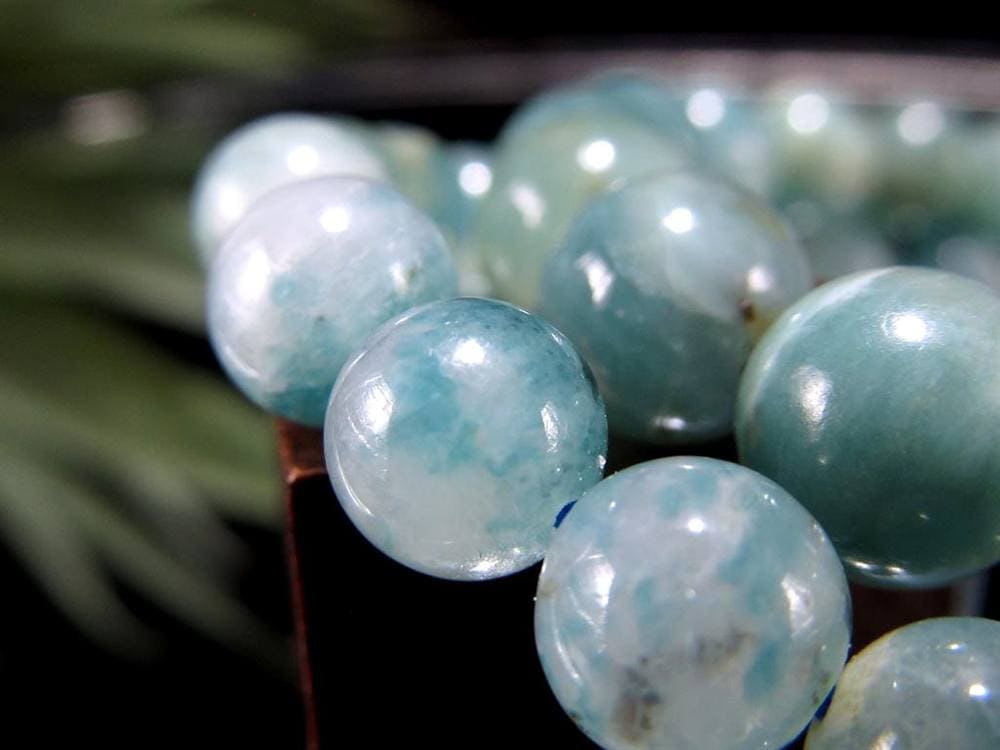 グランディディエライト ブレスレット 幻の宝石 ブルーグリーン 天然石