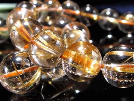 ルチル ゴールドルチル ブレスレット 金運 ルチルクォーツ