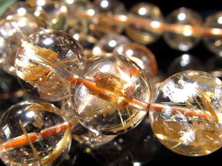 ルチル ゴールドルチル ブレスレット 金運 ルチルクォーツ