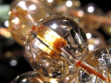 ルチル ゴールドルチル ブレスレット 金運 ルチルクォーツ