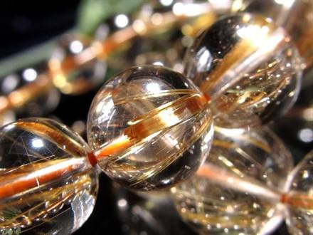 ルチル ゴールドルチル ブレスレット 金運 ルチルクォーツ