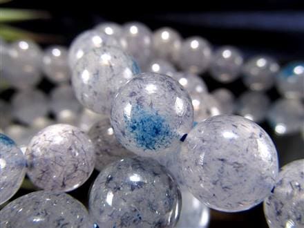 スコルザライト スコルザライトインクォーツ 鉄天藍石 ラズライトインクォーツ ブレスレット