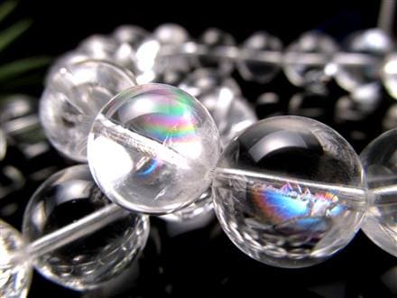天然水晶 クォーツ 天然 サシ ブリザード ブレスレット