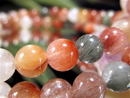 サゲニティッククォーツ ブレスレット キャッツアイ ルチルクォーツ ラビットヘア