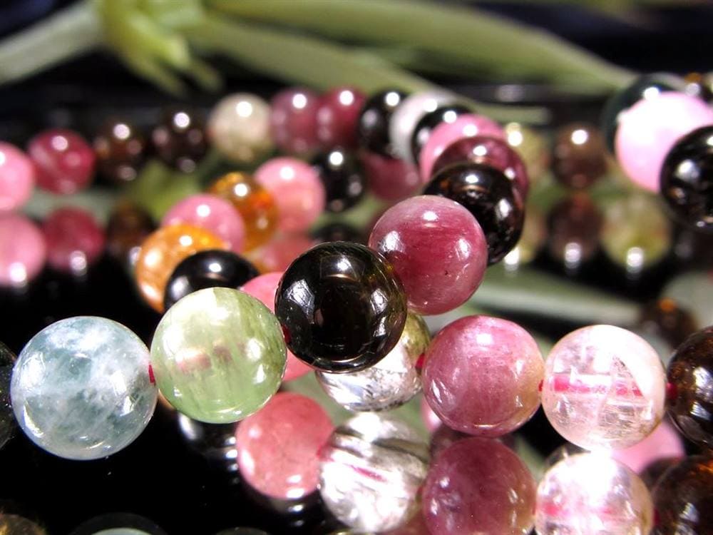 トルマリン 電気石 ブレスレット ピンクトルマリン ルベライト