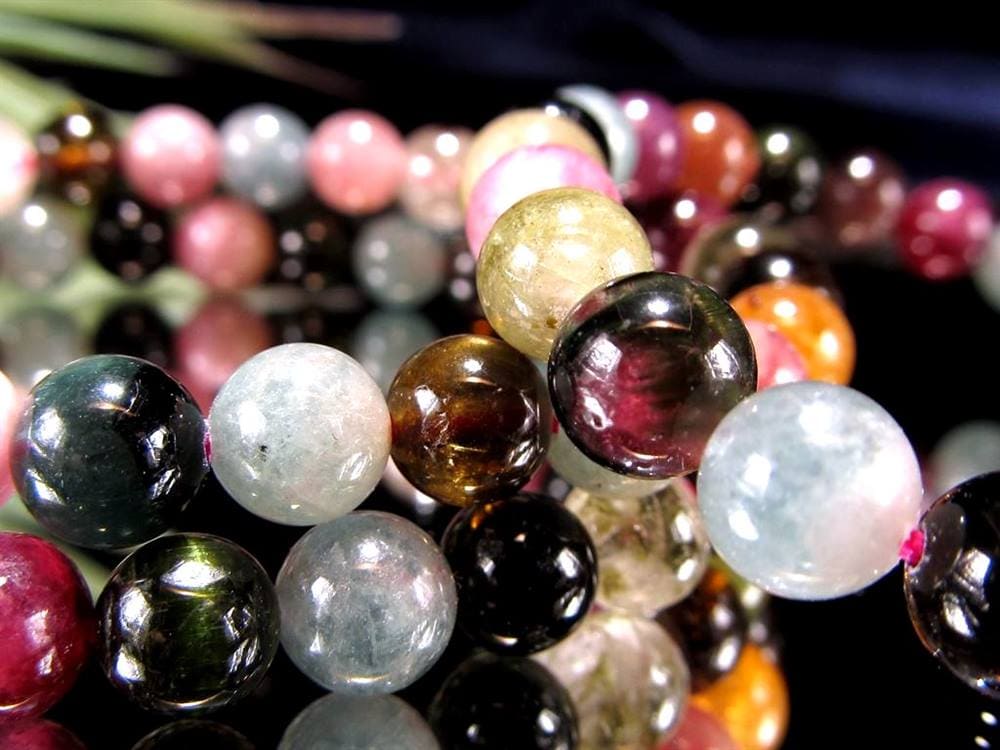 トルマリン 電気石 ブレスレット ピンクトルマリン ルベライト