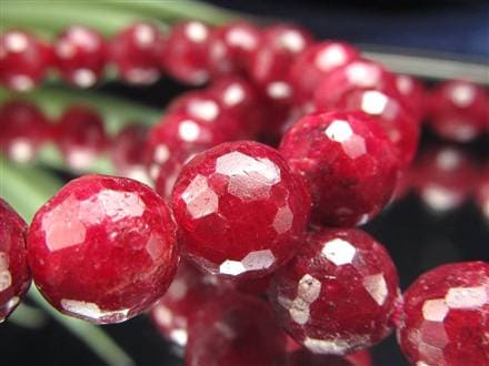 ルビー 紅玉 ブレスレット コランダム 7月の誕生石