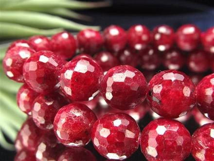 ルビー 紅玉 ブレスレット コランダム 7月の誕生石