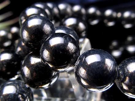 サファイア ブレスレット 青玉 9月の誕生石 ブラックブルーサファイア