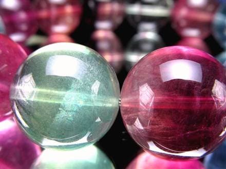 キャンディーフローライト 蛍石 ブレスレット アメリカ産 天才の石