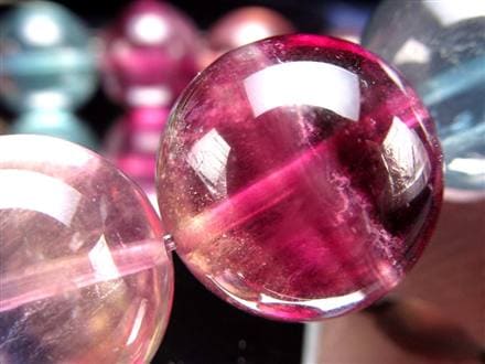 キャンディーフローライト 蛍石 ブレスレット アメリカ産 天才の石