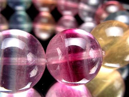 キャンディーフローライト 蛍石 ブレスレット アメリカ産 天才の石