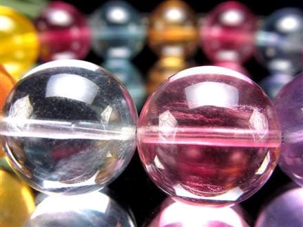 キャンディーフローライト 蛍石 ブレスレット アメリカ産 天才の石