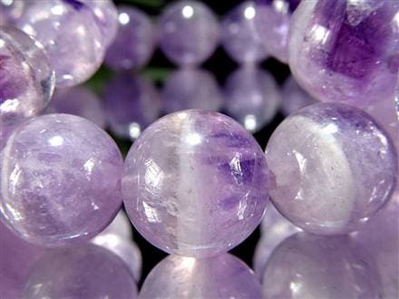アメジスト ファントム 幻影紫水晶 ブレスレット ラベンダー
