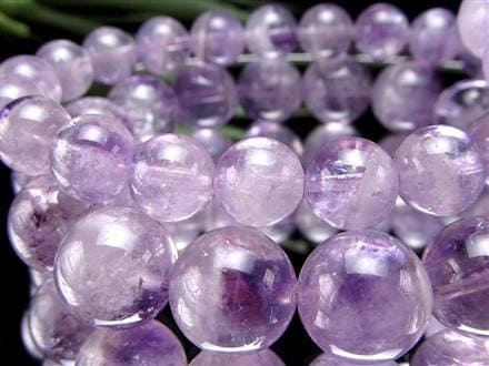 アメジスト ファントム 幻影紫水晶 ブレスレット ラベンダー