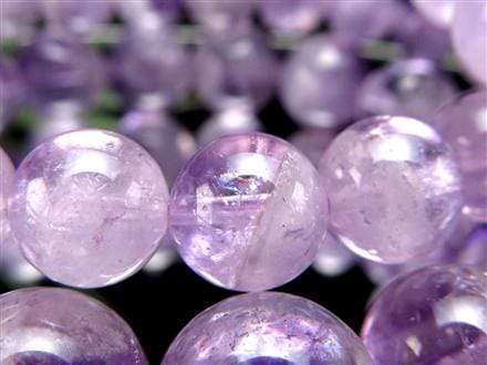 アメジスト ファントム 幻影紫水晶 ブレスレット ラベンダー