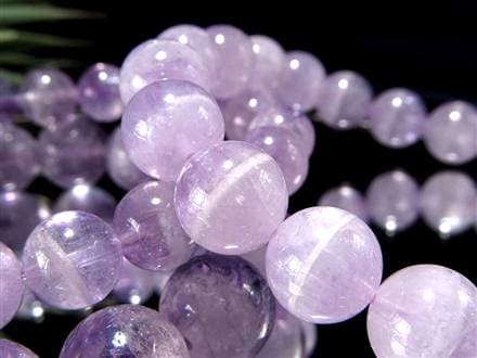 アメジスト ファントム 幻影紫水晶 ブレスレット ラベンダー
