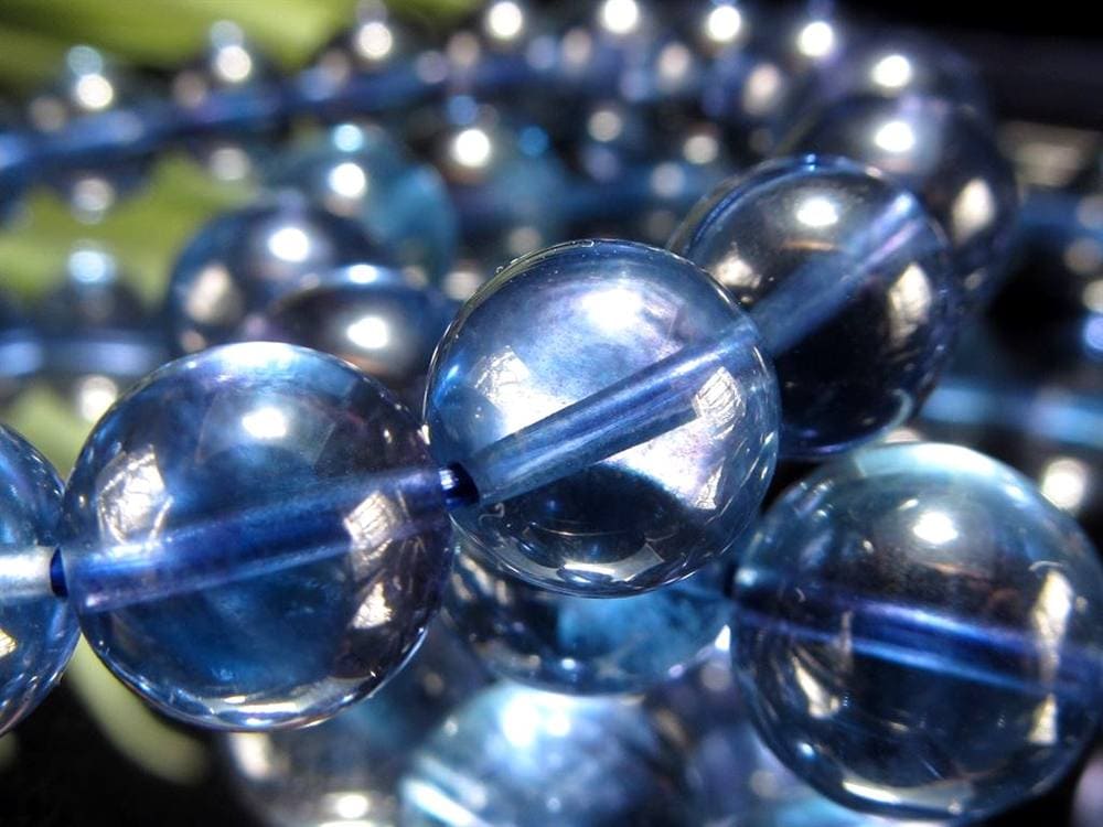 フローライト ブレスレット インディゴブルーカラーフローライト 天然石 蛍石