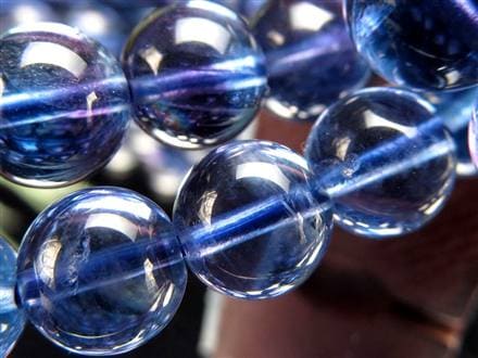 フローライト ブレスレット インディゴブルーカラーフローライト 天然石 蛍石