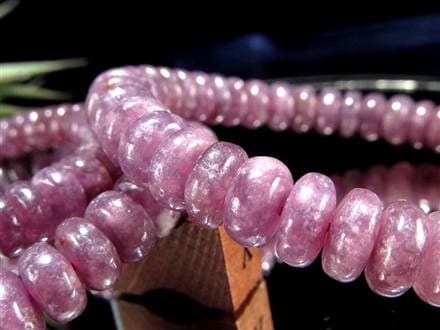 レピドライト パープルマイカ リシア雲母 ブレスレット ブラジル産