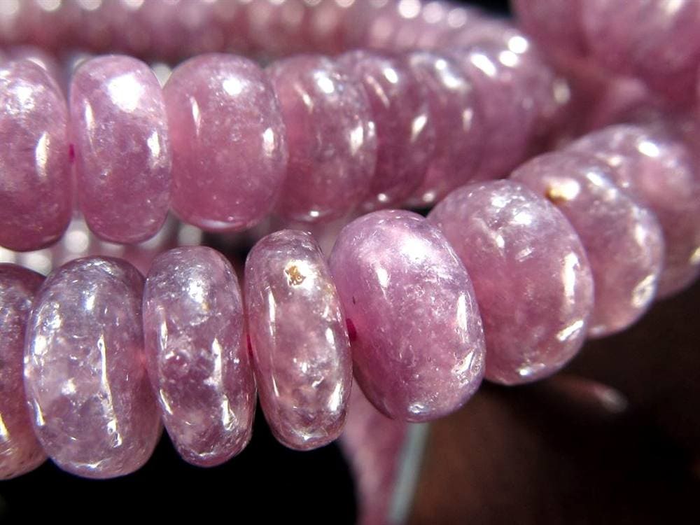 レピドライト パープルマイカ リシア雲母 ブレスレット ブラジル産