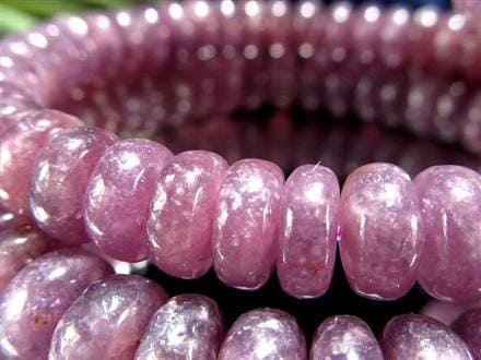 レピドライト パープルマイカ リシア雲母 ブレスレット ブラジル産