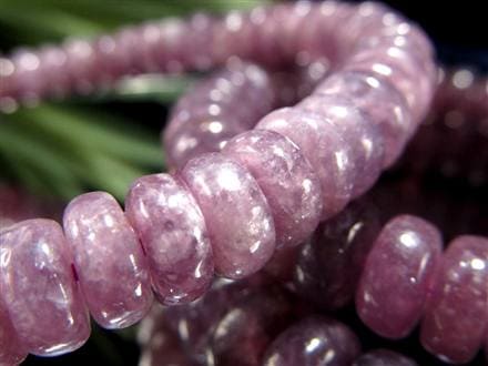 レピドライト パープルマイカ リシア雲母 ブレスレット ブラジル産