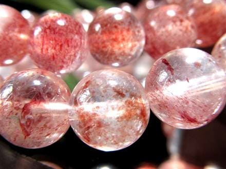 モスコバイト インクォーツ 雲母 水晶 ブレスレット