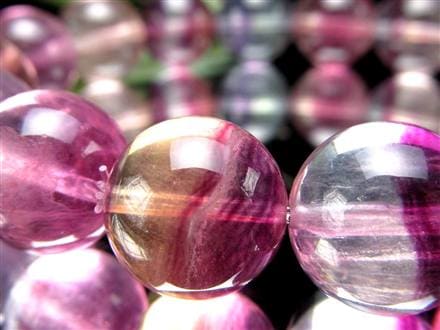 フローライト ブレスレット レインボーフローライト ファントムフローライト 蛍石