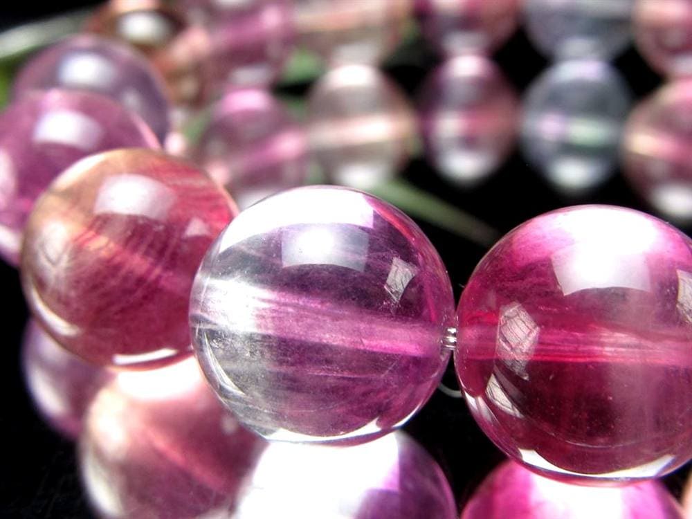 フローライト ブレスレット レインボーフローライト ファントムフローライト 蛍石