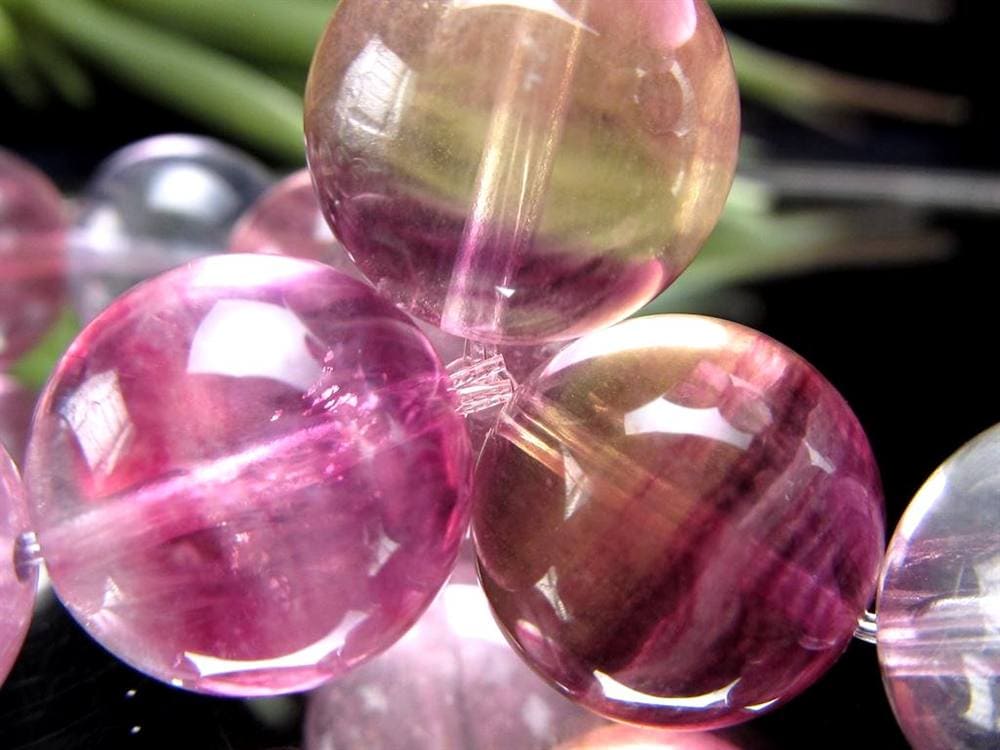 フローライト ブレスレット レインボーフローライト ファントムフローライト 蛍石