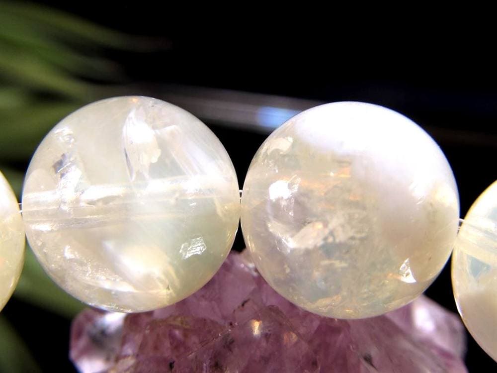 レモンシトリン 煙黄水晶 ブレスレット シトリン