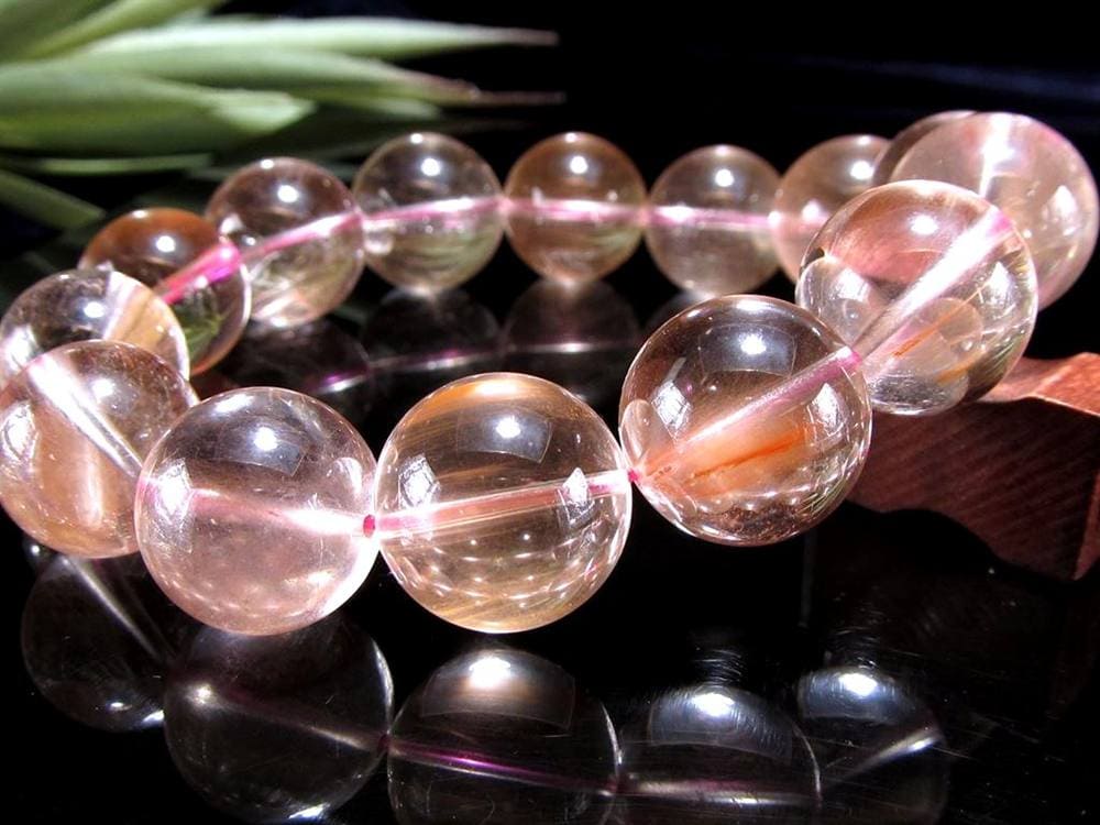 ルチルクォーツ ブレスレット サゲニティック ラビット サゲニティッククォーツ