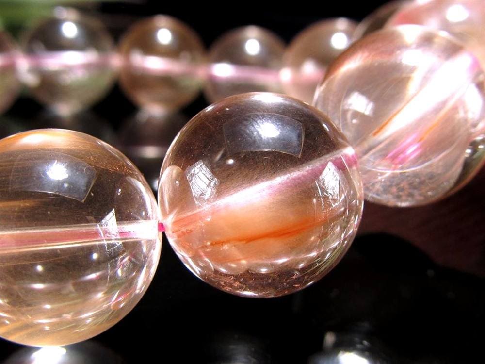 ルチルクォーツ ブレスレット サゲニティック ラビット サゲニティッククォーツ