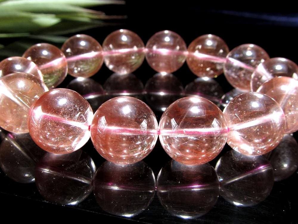 ルチルクォーツ ブレスレット サゲニティック ラビット サゲニティッククォーツ