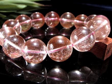 ルチルクォーツ ブレスレット サゲニティック ラビット サゲニティッククォーツ