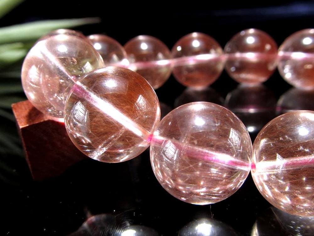 ルチルクォーツ ブレスレット サゲニティック ラビット サゲニティッククォーツ