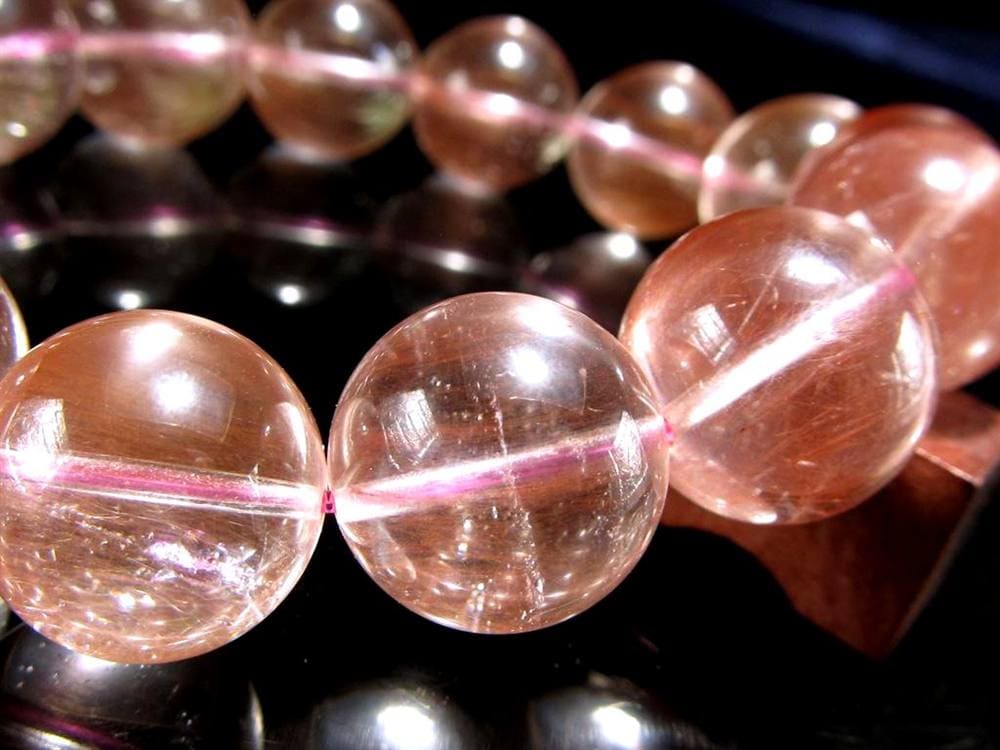 ルチルクォーツ ブレスレット サゲニティック ラビット サゲニティッククォーツ