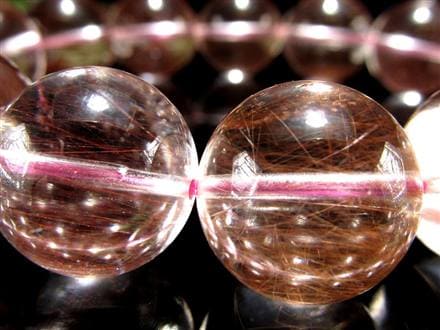 ルチルクォーツ ブレスレット サゲニティック ラビット サゲニティッククォーツ