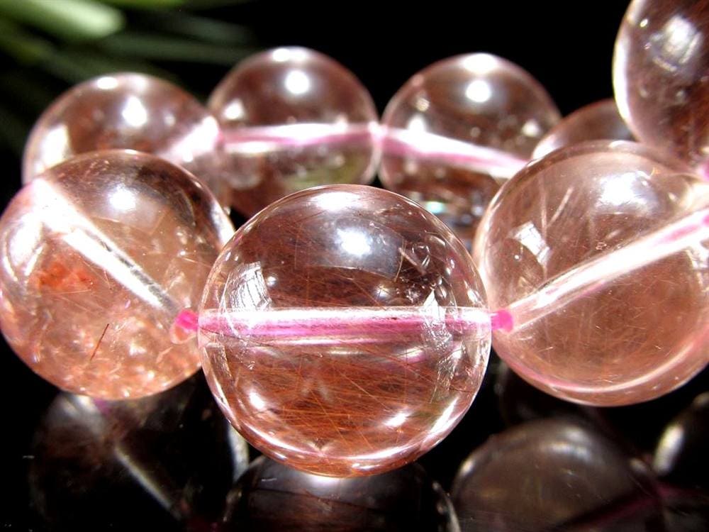 ルチルクォーツ ブレスレット サゲニティック ラビット サゲニティッククォーツ