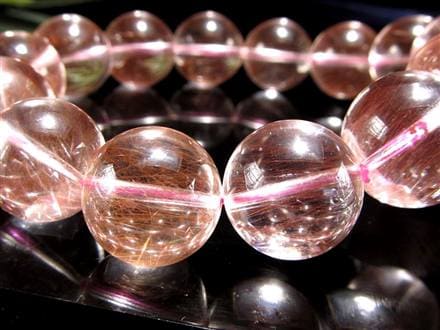 ルチルクォーツ ブレスレット サゲニティック ラビット サゲニティッククォーツ