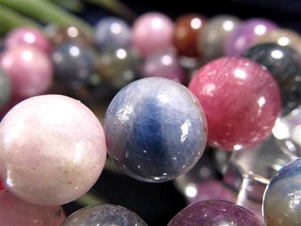 コランダム トルマリン サファイア ブレスレット ルビー 宝石