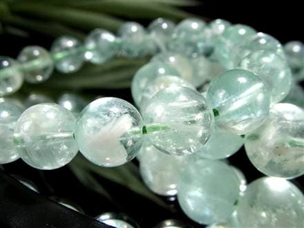 フローライトブレスレット エンジェルフェザーインフローライト 蛍石 天才の石 天然石